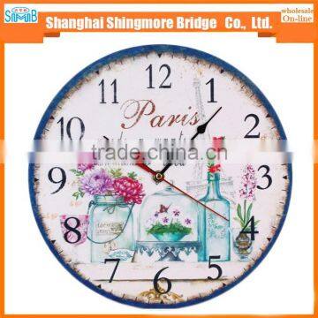 China Cheap Wholesale High Quality Decoration Round Wall Clock photo-5