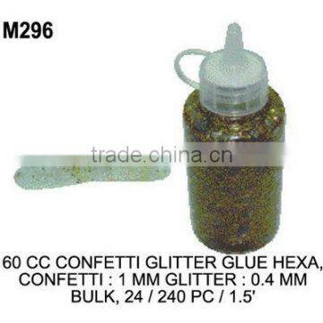 M296 CONFETTI GLITTER GLUE