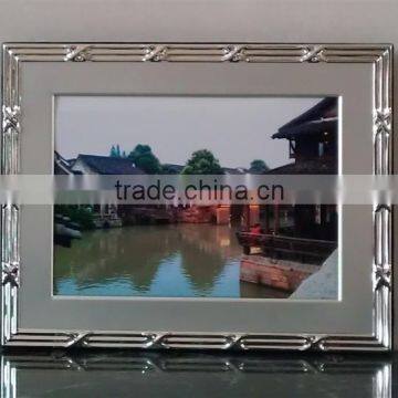 trophy using wooden board photo frame metal plate