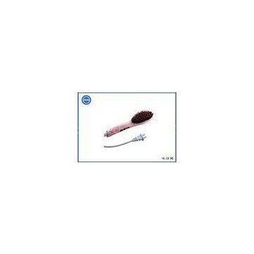 Luxious LCD Hair Straightener Digital Heated Straightening Brush