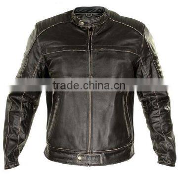 2016 New Stylish Leather Jacket For Men