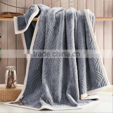 Supper thick comfortable winter flannel fleece blanket