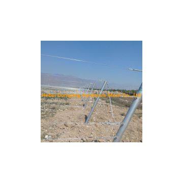 CE Certification Metal Farm Post for Vineyard