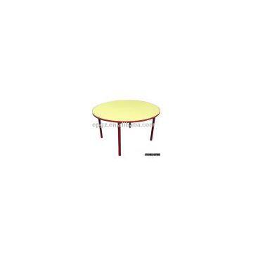 wooden kid`s table
