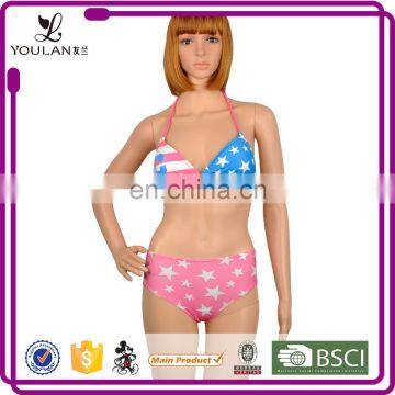 China Factory Top Selling Magnificently Fit Slim Uk Flag Bikini