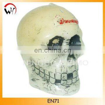 Hallowmas skull candle