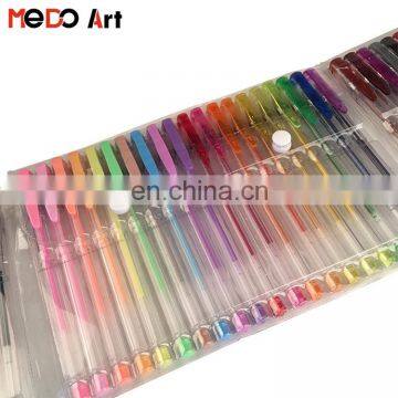 Competitive Elegent Multi Color Gel Pen Set 60 Gel Pen Park for Drawing and Writing