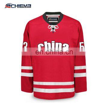 High quality custom design ice hockey jersey, ice hockey shorts, ice hockey socks