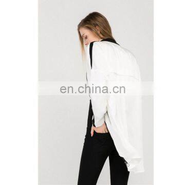 OEM Service Fashion Plus Size Outwear Women Casual Coat photo-5