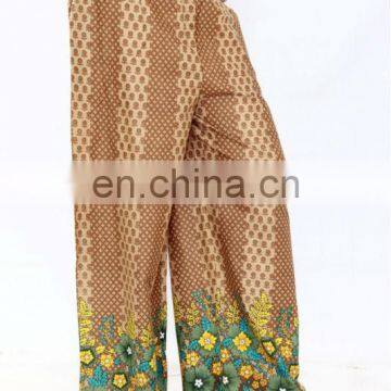 Printed Cotton Ladies Palazzo Pants photo-2