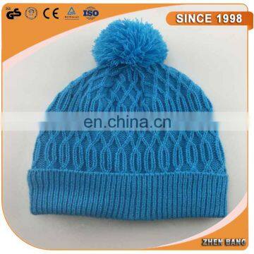 Wholesale Factory Direct Client's Brand Acrylic knit beanie hat