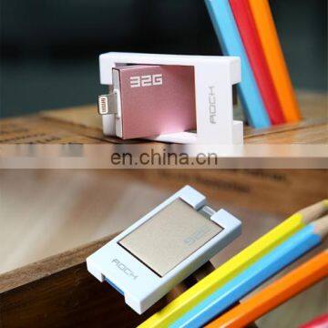 Wholesale Original ROCK MFi 32GB 8pin USB 3.0 Flash Disk Drive photo-6