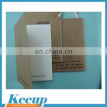 kraft paper glueing exercise note book for promotional students gifts