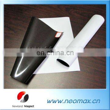 Good Quality Customized Strong Flexible Rubber Magnet With Adhesive