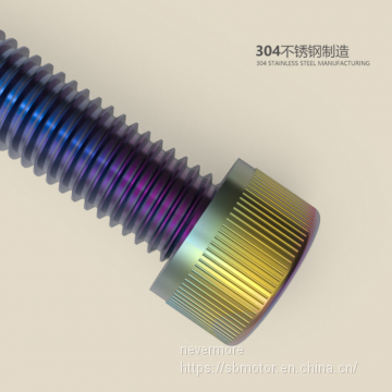 Spirit Beast Motorcycle Modified Stainless Steel Screws Decorative Screws SHCS Colorful Plating CL402 photo-3