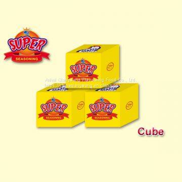 4g Chicken Flavour Super Seasoning Bouillon cube Stock Cube