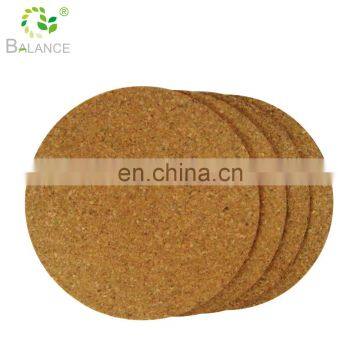 Round Custom Cork Coaster / Wooden Coaster Blank Ceramic Coaster With Cork Back photo-3