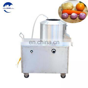 Sweet Potato Peeling Slicing Shredding Machine / Potato Chips Cutter Machine / Potato Washer Peeler Cutter Machine photo-3