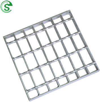 Galvanized 6mm cross bar trench drain grates