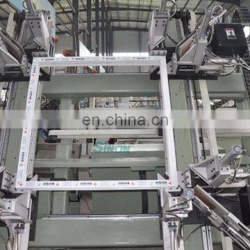 Automatic Four Corner PVC Window Door Frame Welding Making Machine photo-3