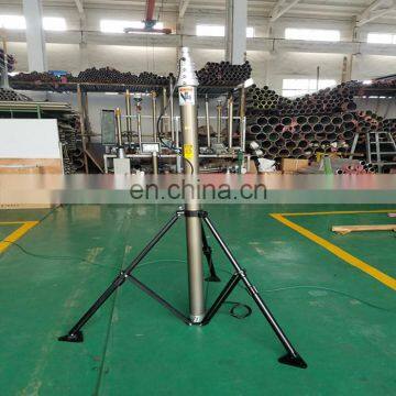 3m Small Pneumatic Camera Pole and Telescopic CCTV Mast