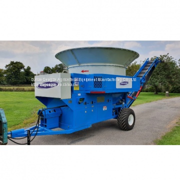 Large Scale Tractor Pto Driven Straw Hammer Mill Tub Grinder Machine for Animal Feed photo-4