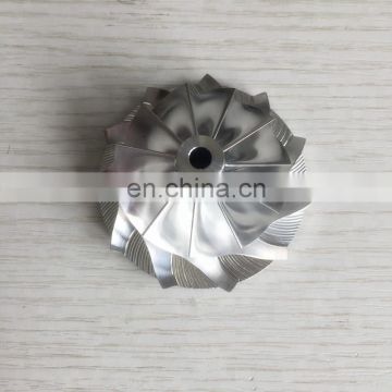 K16 5324-123-2201 45.78/61.98mm 11+0 blades turbo billet/milling/aluminum 2618 compressor wheel for 5324-970-7401 / 5324-970-740