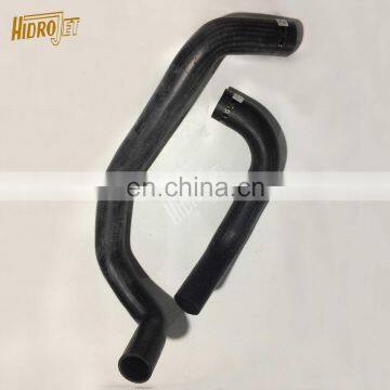 High Quality Excavator up Rubber Hose 2046565 Upper Radiator Water Hose for Zax110