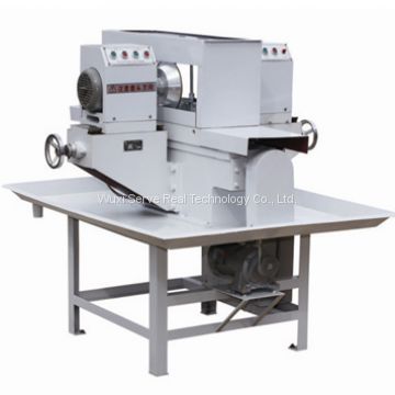 Double-sided concrete sample grinding machine