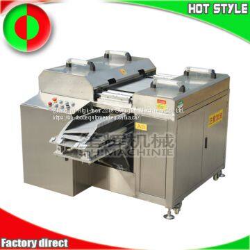 Meat fish slicing machine