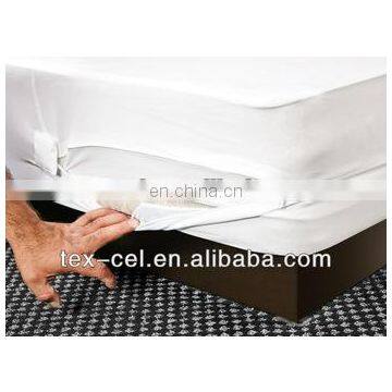 White Knitting Fabric Waterproof Mattress Encasement/Cover Zipper Cover photo-4