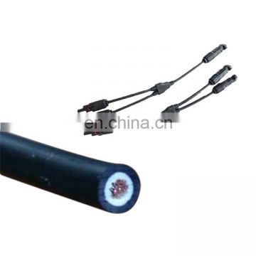 Low Voltage PV1-F underground XLPE electrical dc solar cable solar 4 mm2 1x4  4 mm solar cable