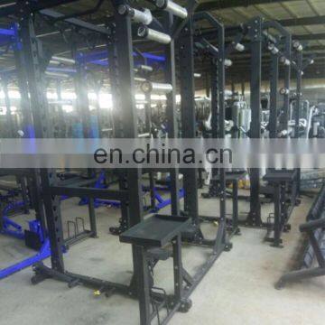 Professional Multi Functional Weight Lifting Training Smith Machine Power Cage Squat Rack Benches Press Power Rack PS14