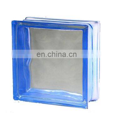 Wholesale cheap 190x190mm decorative clear glass brick building glass block with various design