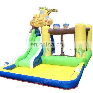 HAPPY LION Cheap Kids Air Inflatable Jumping bouncer,,3.9x2.6x2.4m small inflatable Indoor bouncer combo