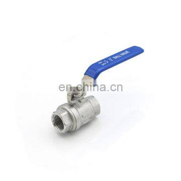 1.5 Inch 1000 Wog 3 Pieces Ball Valve Stainless Steel 316 CF8M 2 Piece Ball Valve photo-3