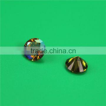 Wholesale Incomparable Beautiful All Sizes Round Light Peach Zircon ab for Beauty photo-5