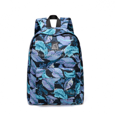 Large Capacity Multi-functional Backpack Fashion Printed Travel Bag Oxford Cloth Schoolbag Business Backpack photo-4