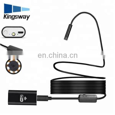 Flexible Wifi Endoscope Different Length 3M, 5M, 10M With 8 High Light LED For Different OS