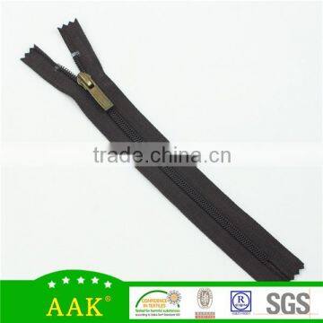 5# Nylon Zipper U Type Transparent Top Stop Close End Zipper photo-2