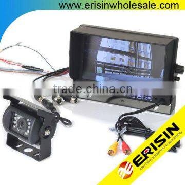 Erisin ES312 7" HD Car Monitor 12V 24V Reversing Fuse Box