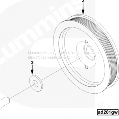 ISM11 QSM11 M11 Plain Washer Apply to Truck/excavator(3818463) photo-5