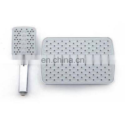 Luxury Stainless Steel Bath Bathroom Accessory Rainfall Shower Head And Hand Shower