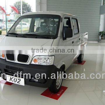 Dongfeng Gasoline High Quality 3T Mini 4x2 Double Row Seats Well-being K02 Light Cargo Lorry Truck