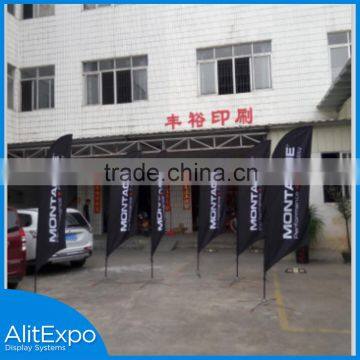 2015 China most popular outdoor banner flag display, polyester banner flag