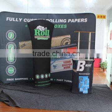 New Style Reuable& Portable Advertising Display Promotion Exhibition Table For Wholesale