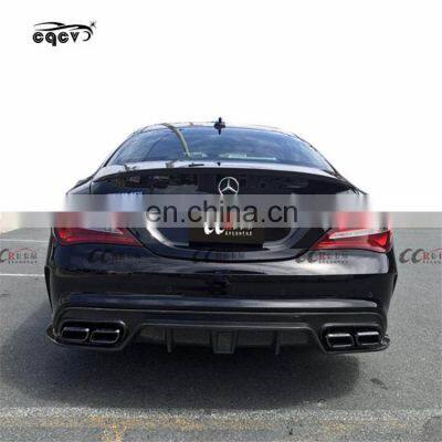 High Quality Carbon Fiber Body Kit for Mercedes Benz CLA Class CLA45 A&mg Front Lip Rear Lip Side Skirts and Wing Spoiler photo-4