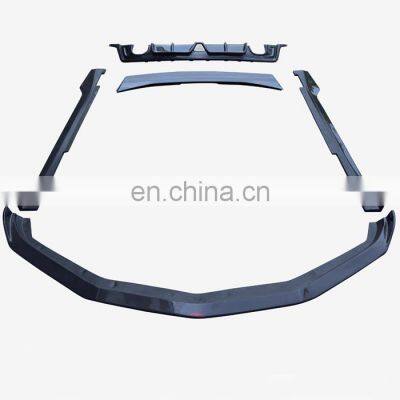 Good carbon fiber parts for Chevorlet Camaro lip side skirt diffuser