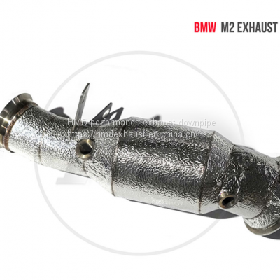 HMD Exhaust Manifold Downpipe for BMW M2 M3 M4 M5 Car Accessories With Catalytic Header Without Cat Whatsapp008613189999301