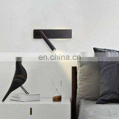 Nordic Modern Minimalist Bedside Reading Wall Lamp for Decoration